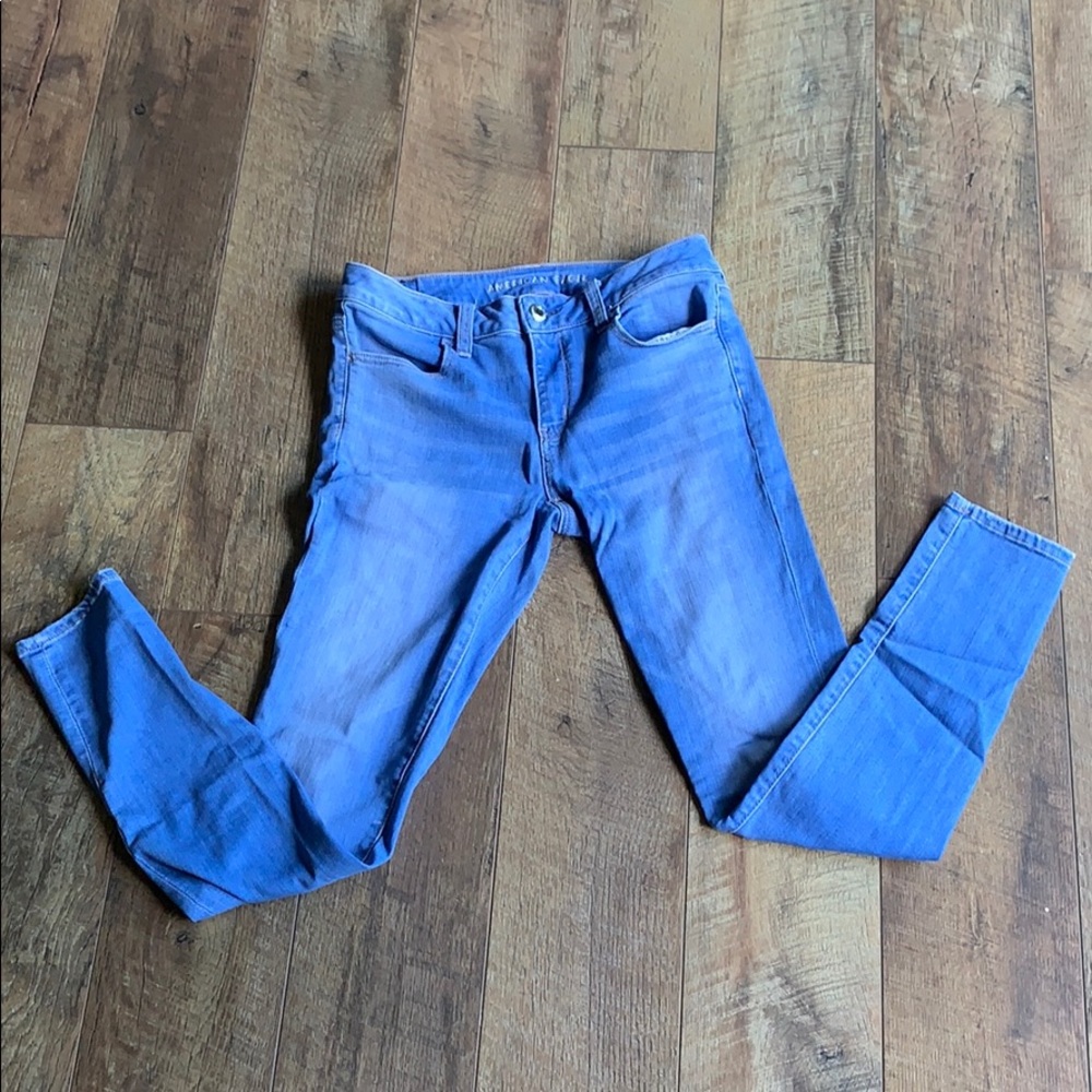 American Eagle Jeggings! Light wash